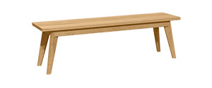 Red Oak Bench BE058R-OSLO